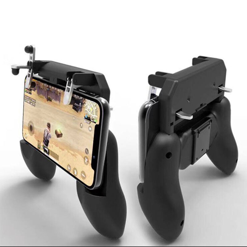 2018 newest W10 Game Handle Sensitive Shoot Aim Buttons PUBG Mobile Game Joystick