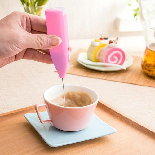 Mini mixeur plongeant à café ou lait batteur noir portable mini creamer crémier,Mixeur cappuccino, batteur à œufs électrique,
 Fiche Technique et Prix au Maroc