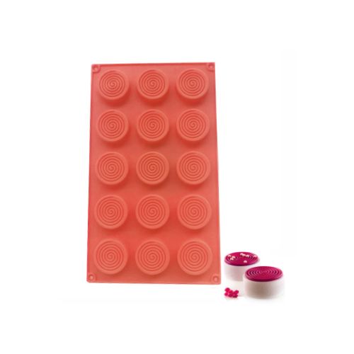 *//Moule à gâteau en Silicone en forme de spirale, Mini-chocolat, pour biscuits, Mousse, ustensiles de cuisson
 Fiche Technique et Prix au Maroc