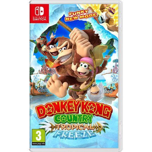 Nintendo Switch Donkey Kong Country Tropical Freeze pour switch
 Fiche Technique et Prix au Maroc