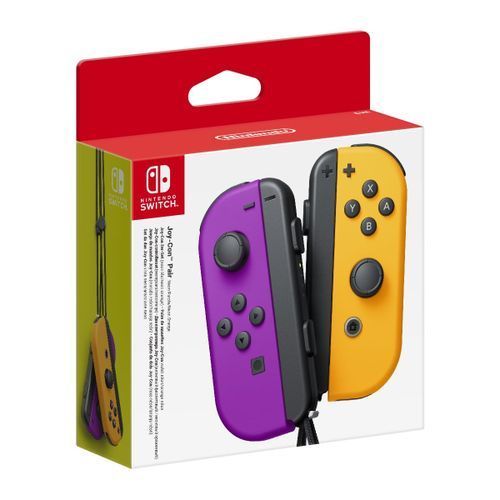 Nintendo Switch Paire de Manette Joy-Con Violet Néon et Orange Néon
 Fiche Technique et Prix au Maroc
