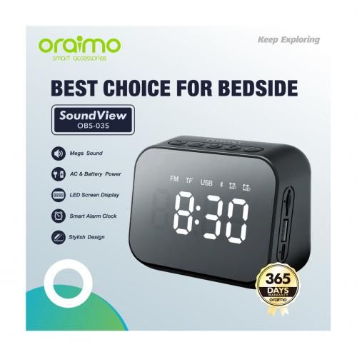 Oraimo SoundView Wireless Bluetooth Speaker
 Fiche Technique et Prix au Maroc