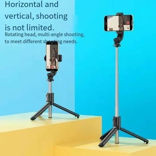 Perche Selfie Tripied Bluetooth Photo Selfie Rotation 360° Tous Téléphone
 Fiche Technique et Prix au Maroc
