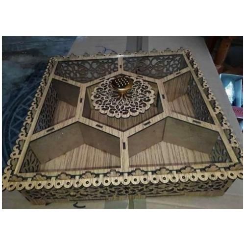 Plateau en bois avec séparations
 Fiche Technique et Prix au Maroc