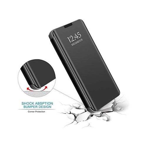 Plating Mirror Huawei Nova 7i Leather Case - Black
 Fiche Technique et Prix au Maroc