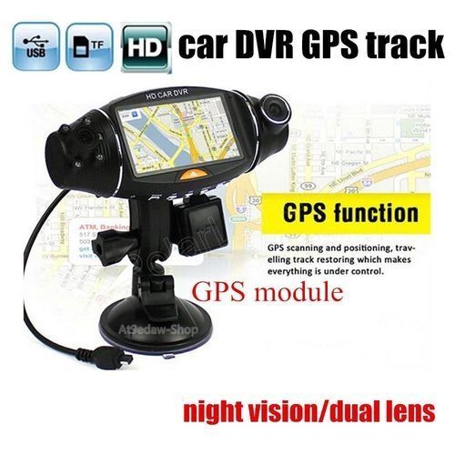 R310 Caméra DVR Dash Cam Full HD à double objectif, enregistreur vidéo Night Vision 2.7 "
 Fiche Technique et Prix au Maroc