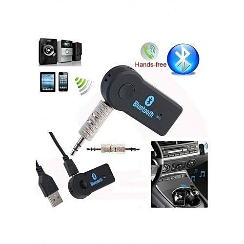 Récepteur Bluetooth pour voiture (broche 3,5 mm - Coupler avec la stéréo de la voiture, système de musique
 Fiche Technique et Prix au Maroc