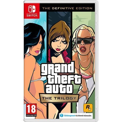 Rock Star Gta Nintendo switch : The Trilogy The Definitive Edition
 Fiche Technique et Prix au Maroc