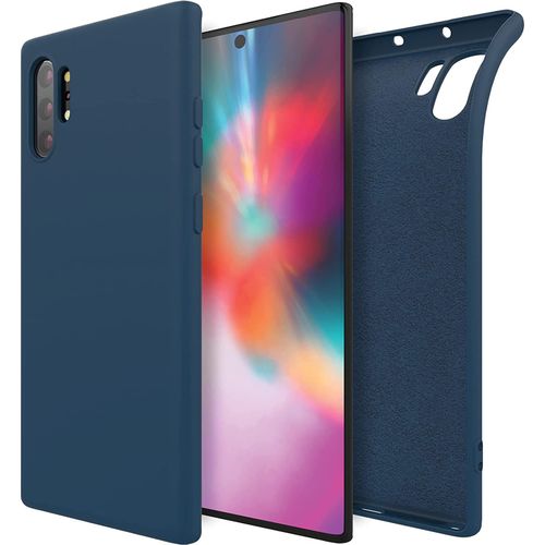 Samsung NOTE 10 Plus : Coque silicone Microfibre Matte - Bleu marine
 Fiche Technique et Prix au Maroc