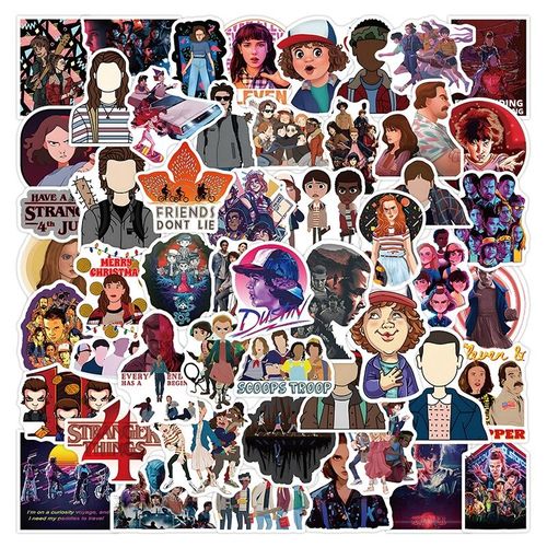 Série Stranger Things Saison 4 Autocollants Pour Enfants Sur Le Téléphone Portable Réfrigérateur PC
 Fiche Technique et Prix au Maroc