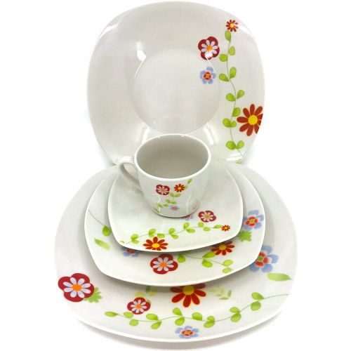Service de table 30 pièces assiettes + tasses
 Fiche Technique et Prix au Maroc