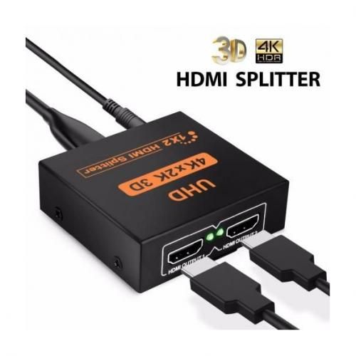 Splitter Hdmi 2 port 1080P Compatible avec tous les appareils HDMI
 Fiche Technique et Prix au Maroc