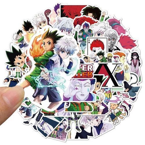 Stickers-10pcs dessin Anime hunter x hunter autocollants imperméable
 Fiche Technique et Prix au Maroc