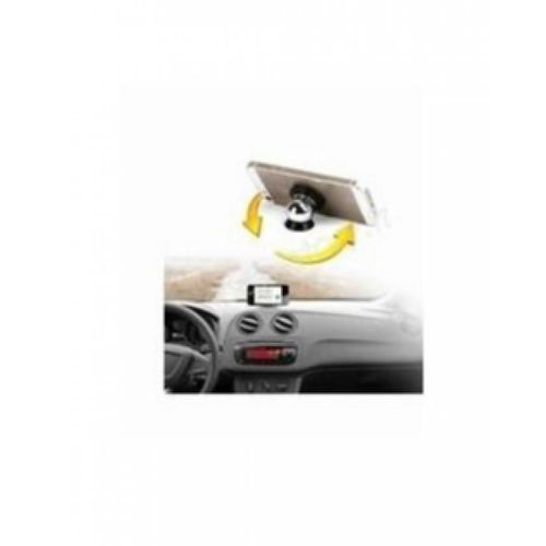 Support Haute Qualité Voiture Magnétique Rotative Pour Smartphones -Argent-
 Fiche Technique et Prix au Maroc