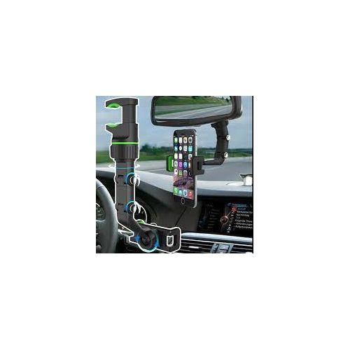 Support de téléphone multifonction pour voiture, rotatif à 360 , rétroviseur
 Fiche Technique et Prix au Maroc