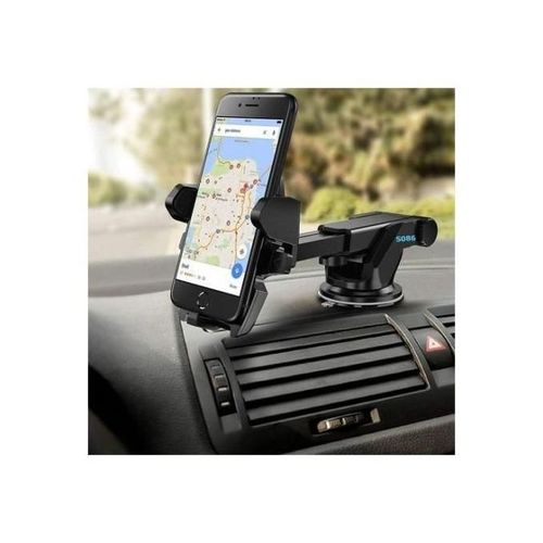Support de téléphone portable à ventouse pour voiture 360°
 Fiche Technique et Prix au Maroc