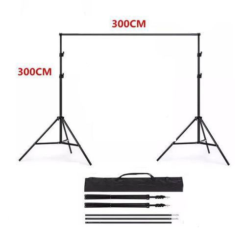 Support pour Green Screen, ChromaKey,Arriere Plan Vert, Photographie Kit 3*3m
 Fiche Technique et Prix au Maroc