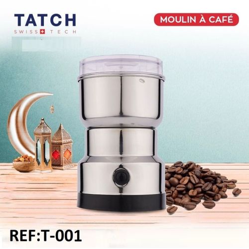 TATCH Moulin A Cafe En Inox 50G
 Fiche Technique et Prix au Maroc