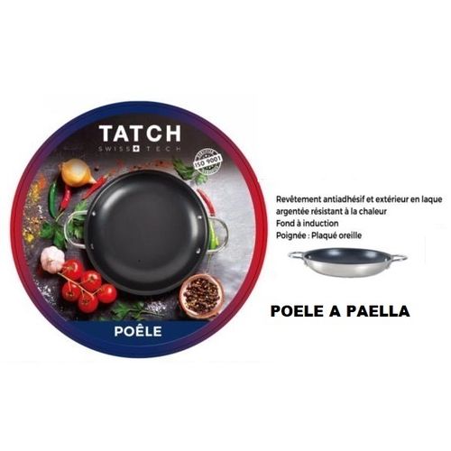 TATCH Poele A Paella 20Cm
 Fiche Technique et Prix au Maroc