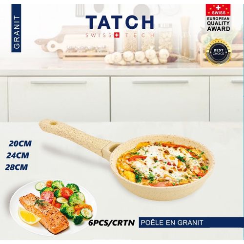 TATCH Poele A Paella En Granit 28Cm
 Fiche Technique et Prix au Maroc