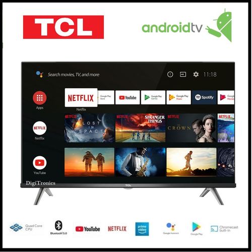 TCL Smart TV 43" Android™ officielle 4K UHD - Bluetooth - HDR - Dobly - Récepteur Intégré
 Fiche Technique et Prix au Maroc