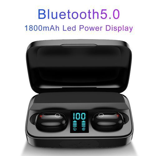 TWS ÉCOUTEURS SANS FIL Avec POWERBANK - EARBUDS BLUETOOTH 5.0 - NOIR- A10S
 Fiche Technique et Prix au Maroc