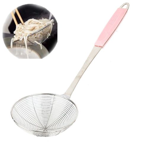 Tamis & Passoire Classique Inox pour frites, Poignée plastique مصفاة اينوكس
 Fiche Technique et Prix au Maroc