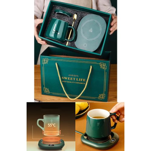 *//Tasse chauffante électrique avec coussin USB, pour le café, le lait, le thé et l'eau, à température constante
 Fiche Technique et Prix au Maroc