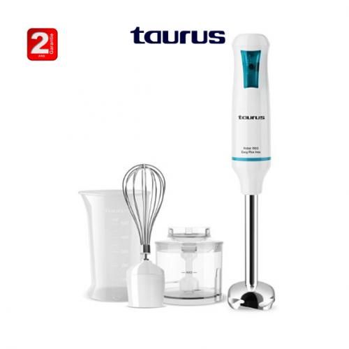 Taurus Robot Mixeur Plongeant 600 inox plus3en1 accessoire Bol Hâchoir-2ans de garantie
 Fiche Technique et Prix au Maroc
