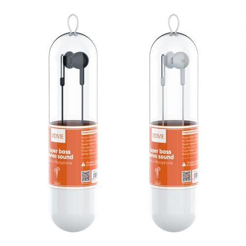 Vidvie Ecouteur VIDVIE Smartphone IPhone - Samsung ... stéréo filaire casque 3.5 mm
 Fiche Technique et Prix au Maroc
