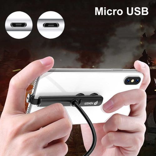 WSKEN Câble de jeu à charge rapide Micro- USB - Black
 Fiche Technique et Prix au Maroc