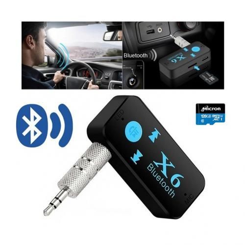 Wireless Aux Blue Tooth voiture carte memoire lecteur
 Fiche Technique et Prix au Maroc
