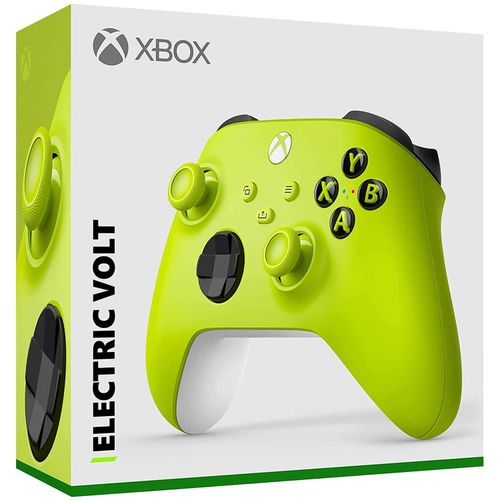 XBOX Manette Xbox Series sans fil Jaune Electric
 Fiche Technique et Prix au Maroc