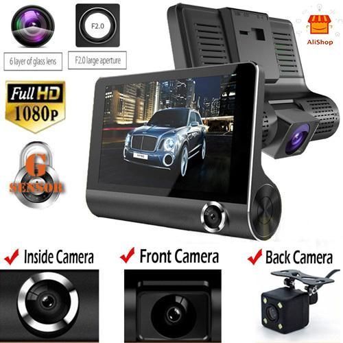 dvr dashcam 3camera ful hd 1080P
 Fiche Technique et Prix au Maroc