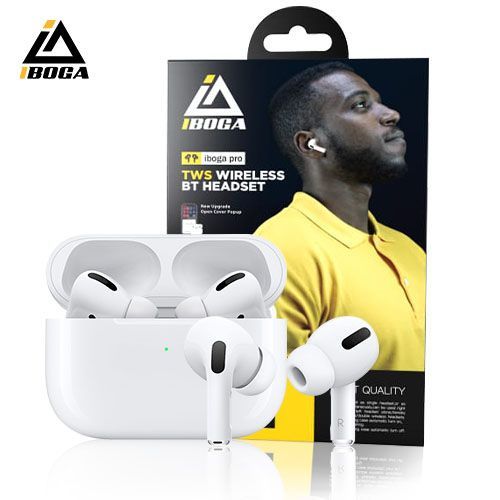 iboga Écouteurs Bluetooth True Wireless Earbuds pro avec réduction active du bruit et Touch Control
 Fiche Technique et Prix au Maroc