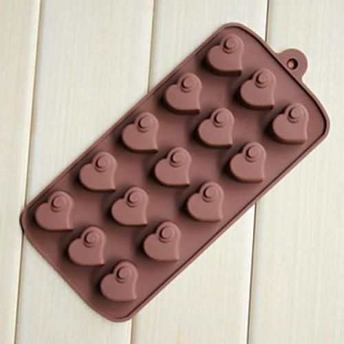 moule Silicone  15 trous chocolat cuisson gâteau cuisine gâteau moule chocolat
 Fiche Technique et Prix au Maroc