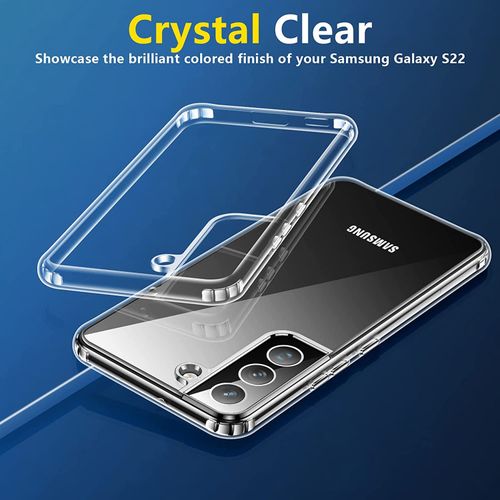 pochette Transparante Samsung Galaxy S22 Protection Étui Antichoc Silicone
 Fiche Technique et Prix au Maroc