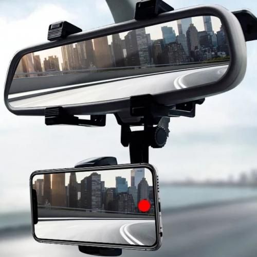 support de téléphone de voiture pour rétroviseur - fléxible - rotation à 360 °
 Fiche Technique et Prix au Maroc