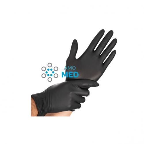 100 GANTS EN NITRILE NOIR
 Fiche Technique et Prix au Maroc