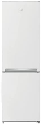 Beko RCSA270K30WN réfrigérateur-congélateur Autoportante 270 L F Acier inoxydable, Blanc Fiche Technique et Prix au Maroc