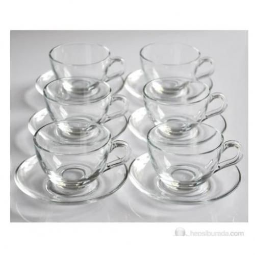 12 PCS tasses à thé et café,  Avec 12 assiettes en verre
 Fiche Technique et Prix au Maroc