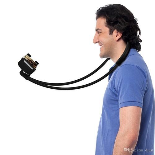Support Cou Telephone Smartphone et Tablette, Flexible, Réglable, Selfie, Rotation 360 degrés - Pour iPhone, Samsung, Oppo, LG, Huawei, HTC
 Fiche Technique et Prix au Maroc