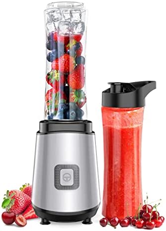 Blender personnel compact de comptoir Juicers Portable Blender Mini 600ml Tasse de mélangeur de jus de jus frais 400 W Milker High Power Faire des milkshakes et des smoothies Juicer for la maison Fiche Technique et Prix au Maroc