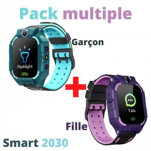 Smart 2030 Montre connectée pour enfants, bracelet avec traceur  appel téléphonique, Compatible Android IOS,
 Fiche Technique et Prix au Maroc