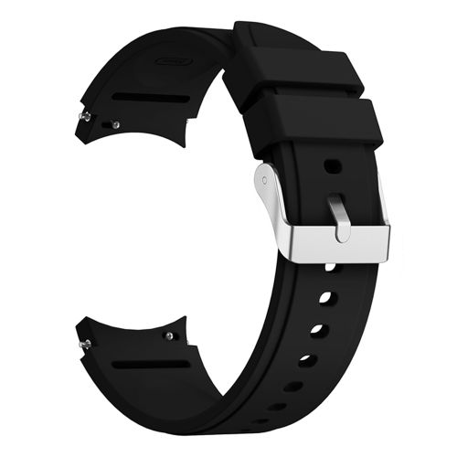 Bracelets en Silicone souple 20mm, Noir pour Samsung Galaxy Watch 4 40/44mm , 4 Classic
 Fiche Technique et Prix au Maroc