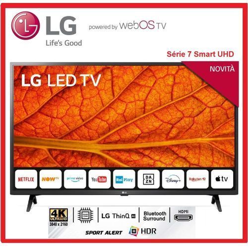 LG TV 65 Cinema Screen 4K - Bluetooth - Récepteur Intégré - WebOS Smart AI ThinQ
 Fiche Technique et Prix au Maroc