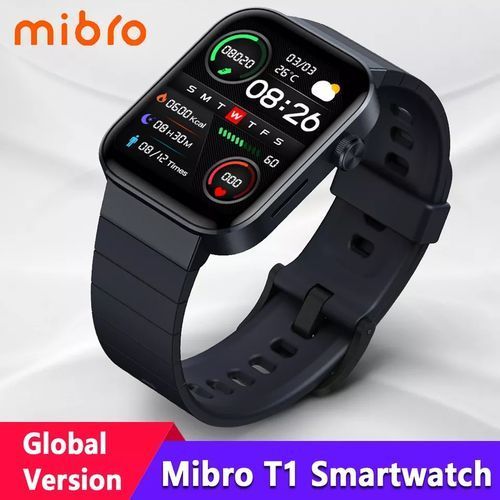 Mibro T1– montre connectée Appel Bleutooth, écran Amoled de 1.6 pouces
 Fiche Technique et Prix au Maroc
