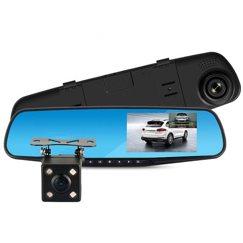 Rétroviseur double caméra de voiture Full HD 1080p
 Fiche Technique et Prix au Maroc