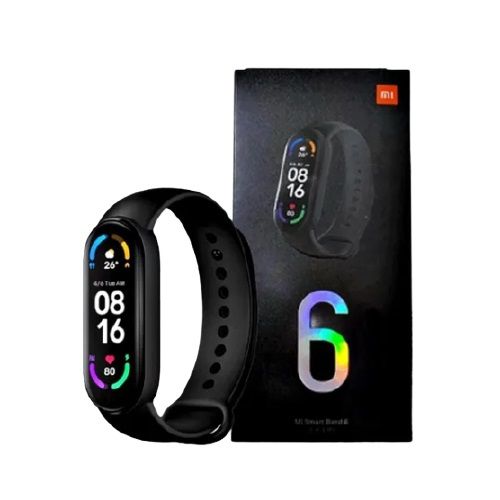 XIAOMI Mi Smart Band 6 Bracelet Intelligent Ecran AMOLED - Noir - Version Globale
 Fiche Technique et Prix au Maroc
