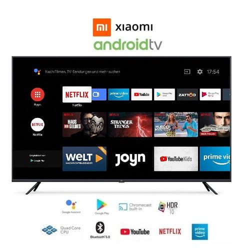 XIAOMI Smart TV 32 Mi Android™ officielle - 1 an de garantie
 Fiche Technique et Prix au Maroc